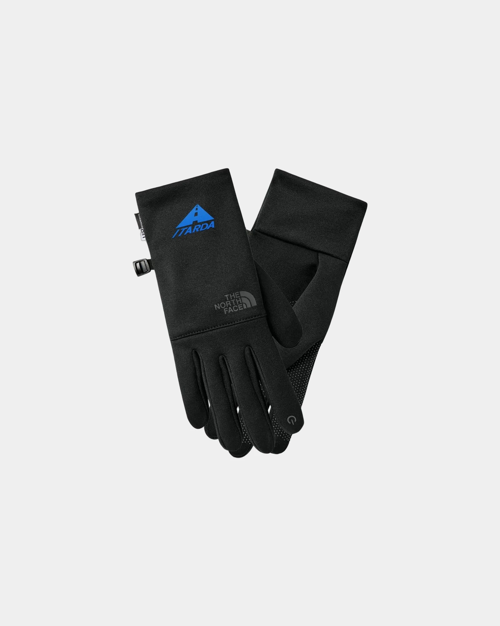Custom recycled touchscreen gloves for cold weather - Tnf Black